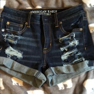AE jean shorts